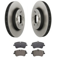 фото thumb №1, Тормозные диски тормозные+ тормозные колодки mercedes clk c208 c209