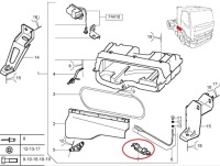 Петля бардачка кабіни правий renault premium dxi Доставка, фото thumb