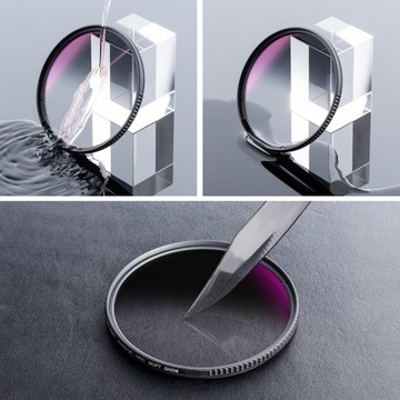 Серый полуфильтр KF Concept Soft ND16 72мм