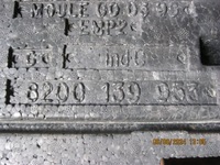 фото thumb №1, Абсорбер бампера renault scenic ii 2 комплект