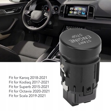 фото thumb №9, Кнопка włączania/wyłączania двигателя 3v0905217