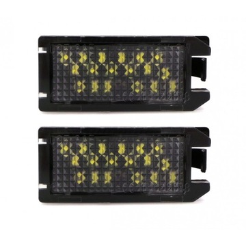 фото thumb №6, Jeep compass лампочки регистрации led 550lm 2szt