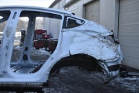 Чверть крила правий задній лонжерон стійку  поріг ppsw tesla model y Недорого, фото thumb
