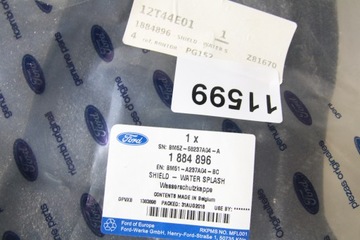 Шумоизоляционный коврик двери передней левой Ford Focus III mk3 3 2010-2019 гг.