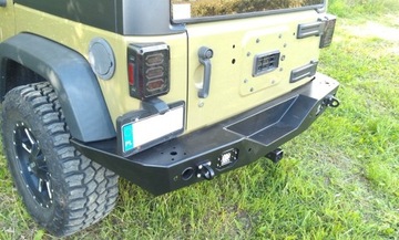 фото thumb №11, Jeep wrangler jk бампер сталевий зад задній rtech