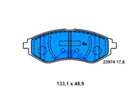 фото thumb №1, Ate тормозные колодки тормозные chevrolet перед aveo kalos 1,