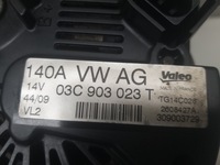 фото thumb №12, Генератор 140a 14v 1.4 tsi cax touran golf passat altea leon 03c903023t