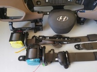 фото thumb №11, Hyundai santa fe iv lift коричневий консоль подушки безпеки ремені панель приладів