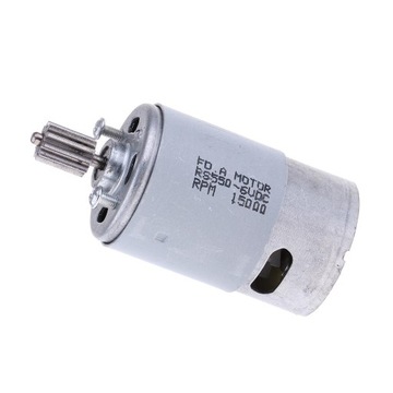 Akcesoria silnikowe dla dzieci 6V 550 10 zębów 10mm