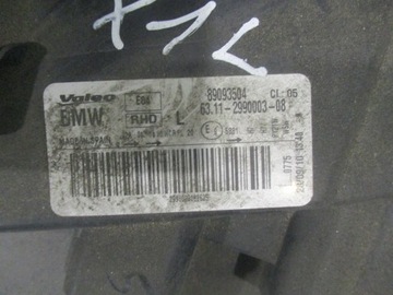 фото thumb №6, Лампа фара лівий bmw e84 x1 оригінал