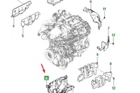 фото thumb №8, Jaguar f-pace x761 изолятор картера масляный новый оригинальный t4a37642