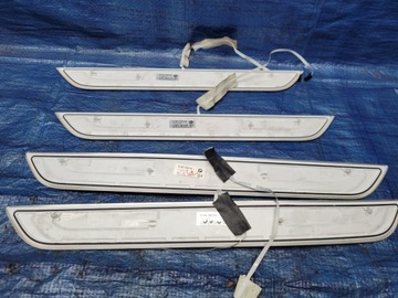 фото thumb №9, Планки порогові накладки led bmw g12 individual комплект