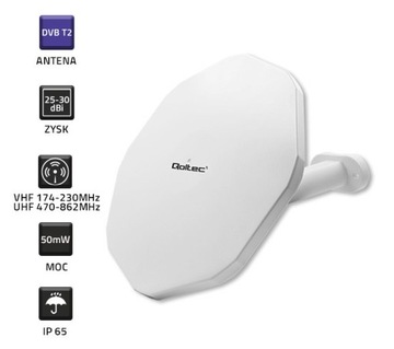 ЦИФРОВОЙ ТЮНЕР USB DVB-T/DVB-T2/DVB-C KOM-1060 H.265/HEVC REBEL