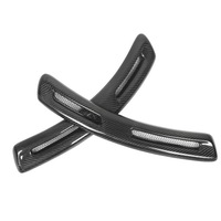 фото thumb №10, Карбон fiber передня частина fender wing сторона vents replacement for mitsubishi lancer