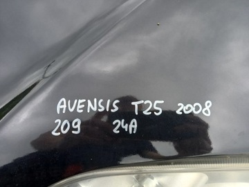 фото thumb №12, Toyota avensis t25 рестайлінг капот кришка двигуна 209