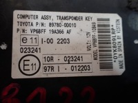 фото thumb №5, Toyota yaris ii 2 05- 1,0 блок управления  модуль assy transponder 89780-0d010