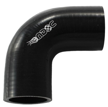 MDC SILICONE ELBOW 70mm 90s ЧЕРНЫЙ турбовпускной коллектор