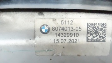 фото thumb №8, Bmw 7 g11 наконечник выхлоп глушитель чёрная зад правая 8074014 левая 8074013