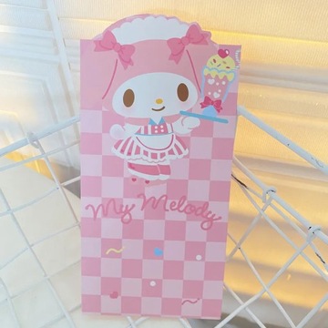 Sanrioed Kuromi My Melody Hangyodon Красные конверты RMB Длинные новогодние красные