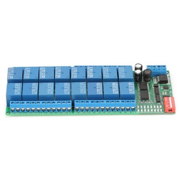 фото thumb №10, Dc 12v 16-kanałowy модуль реле modbus rtu