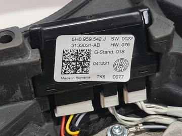 фото thumb №12, Кермо з підігрівом vw golf 8 passat tiguan r-line синя нитка 5h0959542j
