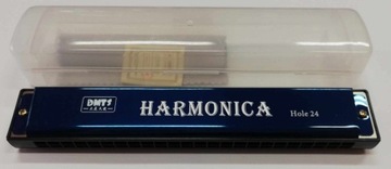 Harmonijka ustna dwurzędowa HD-24 BLUE 'C'