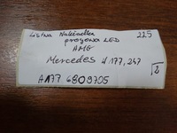 фото thumb №3, Планка накладка порога led amg mercedes w177 w247 1