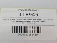 фото thumb №15, Дверь перед передние правое полный volvo v60 ii s60 iii 492-46 europa