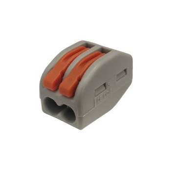 БЫСТРОСОЕДИНИТЕЛЬ PCG-212 КАБЕЛЬ ПРОВОД 2Х4ММ2 50ШТ.