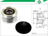 Генератор - сцепление односторонний schaeffler ina 535 0022 10 Цена, фото thumb