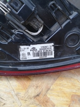 фото thumb №10, Renault clio v лампа правые зад 265509761r комплект