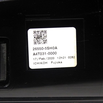 фото thumb №7, Nissan leaf ii ze1 2021 правая сторона лампа задняя