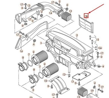 фото thumb №6, Sitko vag audi r8 4.2l 5.2l 2008-2015 оригинальный 420133360c