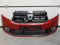 фото thumb №1, Dacia sandero ii logan ii lift бампер перед передний kompletny решётка радиатора решётка