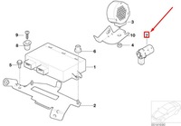 фото thumb №6, Mini cooper r50, r53 pdc датчик british racing 6917552 66206917552