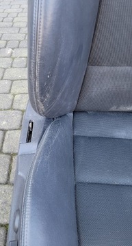 фото thumb №5, Audi a6 c6 s-line сидіння праві електричний з підігрівом kubełkowy чорний