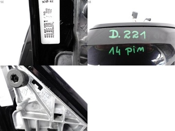 фото thumb №12, Audi a8 4h0 4h1 d4 13-17 рестайлінг дзеркало зовнішні ліві камера 14+1 pin 4n4n