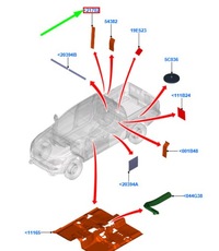 фото thumb №1, Ford ranger t6 mk1 rear лента 1906863 eb3b-412a36-aa original