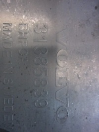 Volvo xc90 xc 90 2 жабо накладка жабо впуск воздуха 31385835 15- Доставка, фото thumb