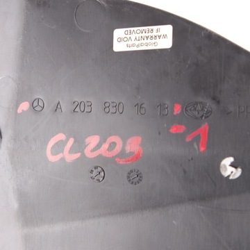 фото thumb №11, Mercedes w203 c209 захист підскло a2038301613