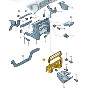 фото thumb №2, 1m0863263f рамка консоли 2din leon toledo od aso