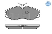 фото thumb №1, Meyle 025 214 8115 набор тормозных колодок тормозных, тормоза дисковые