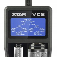 ЗАРЯДНОЕ УСТРОЙСТВО ДЛЯ ЖКД XTAR VC2 Литий-ионный 18650 14500 26650