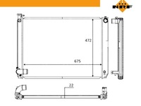 фото thumb №2, Nrf 58604 радиатор, система охлаждение двигателя