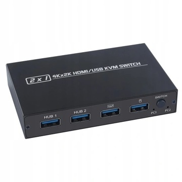Przełącznik KVM HDMI/USB AIMOS AM-KVM 201CL