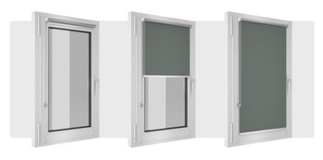 ZACIEMNIENIE 100% Roleta TERMO 132x140 cm