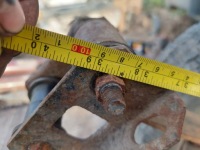 фото thumb №7, Oś балка подвеска задняя + рессоры + колеса maruti 800 na przyczepkę