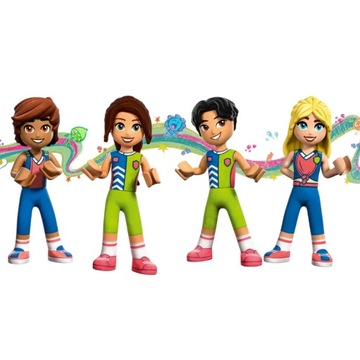 НАБОР СПОРТИВНЫХ БЛОКОВ LEGO FRIENDS 8+