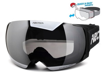 GOGLE NARCIARSKIE ARCTICA G-105 PODWÓJNA SZYBA na SNOWBOARD