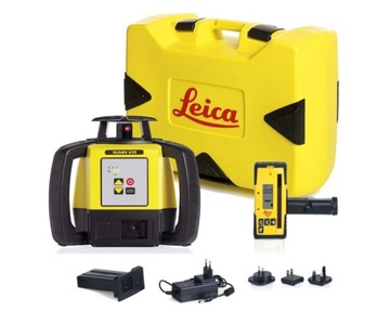 Лазерный уровень Leica Rugby 620 + цифровой приемник Rod Eye 160